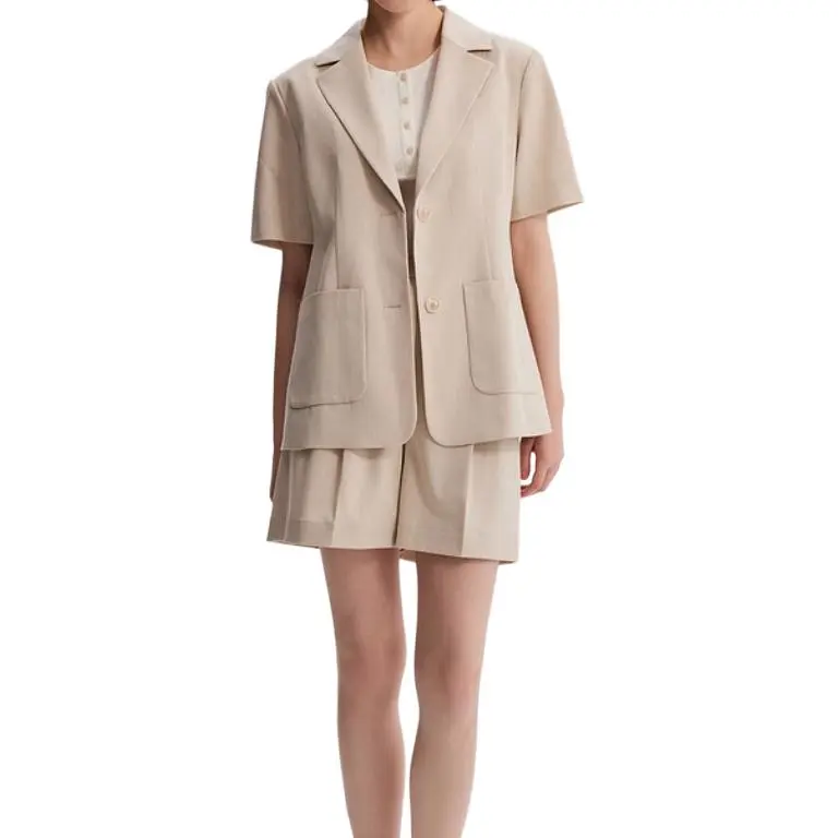 E.land Business Suit Women's Light Khaki 36 L/Beige-3