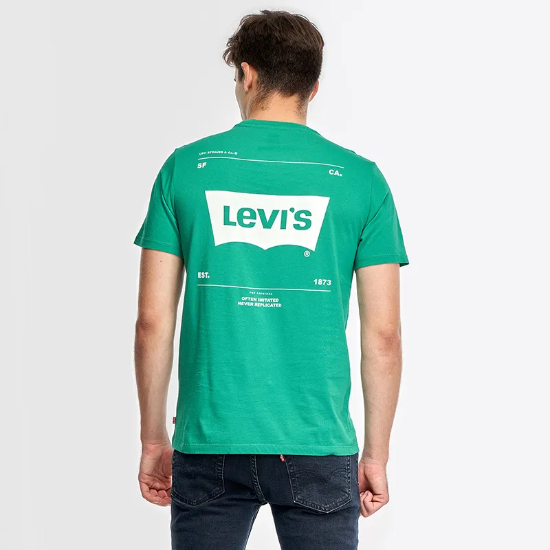 Levis T Shirts Men Green-2