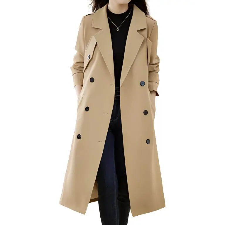 Yi Mengyuan Trench Coat Women's-8