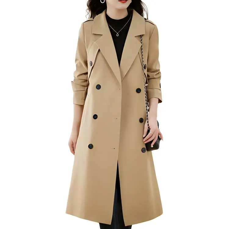 Yi Mengyuan Trench Coat Women's-6