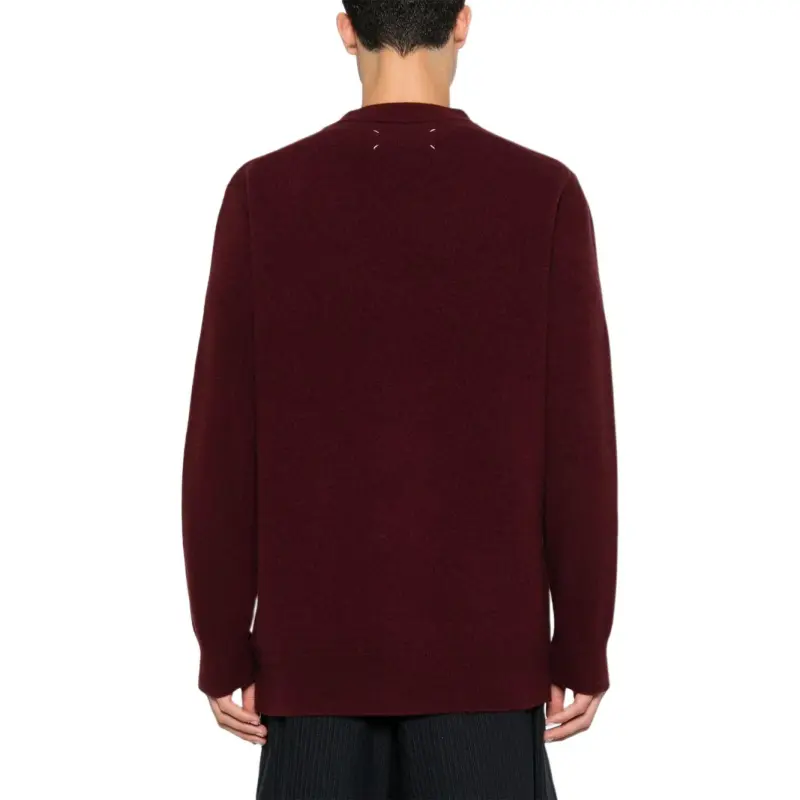 Maison Margiela Washed Wool Cardigan-2