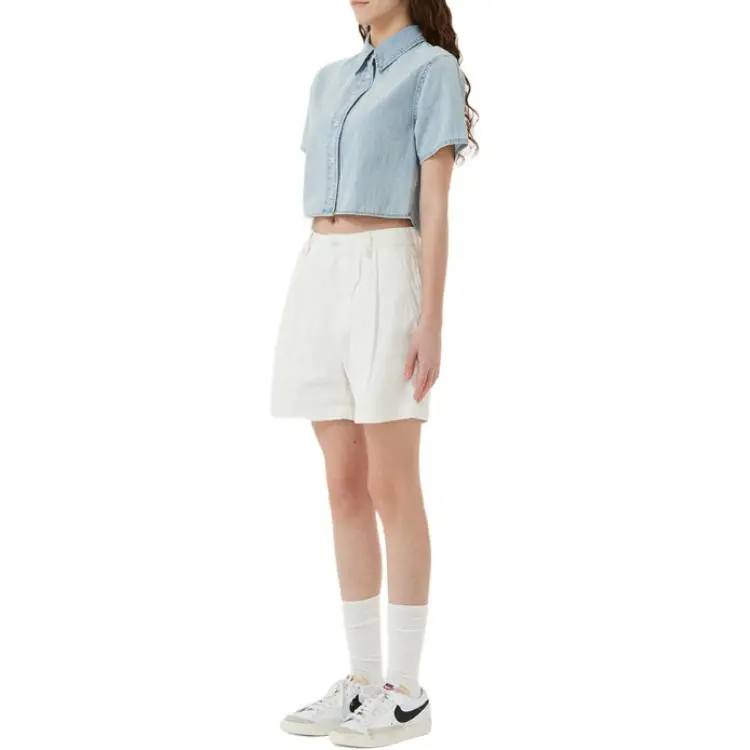 Lee Shirts Women's Light Blue-6