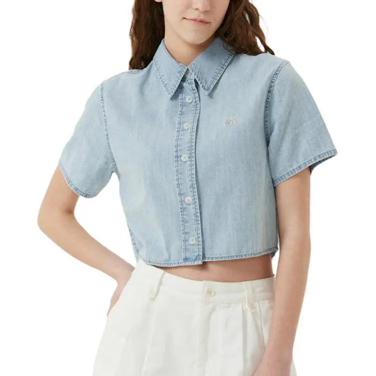 Lee Shirts Women's Light Blue-2