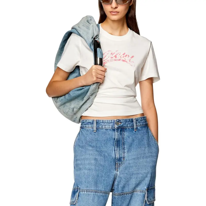 DIESEL T Shirts Women's White-2