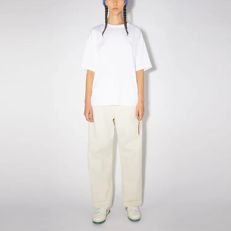 Acne Studios Face Logo Patch Crewneck T Shirt-2