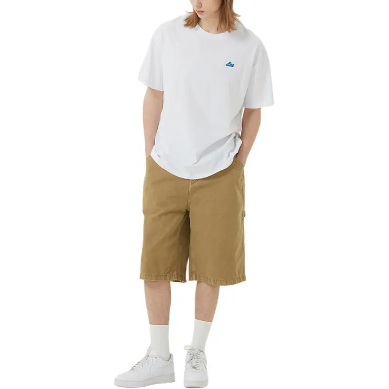 Lee Denim Shorts Men Beige-5