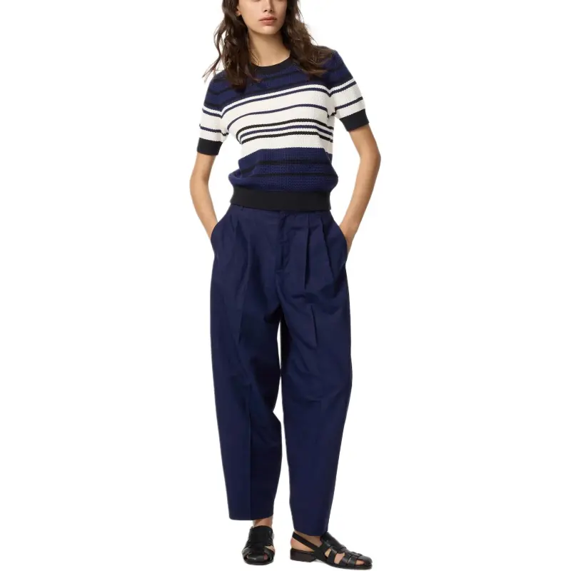 UNIQLO Comptoir Des Cotonniers Collaboration T Shirt Women's Marine Blue-2