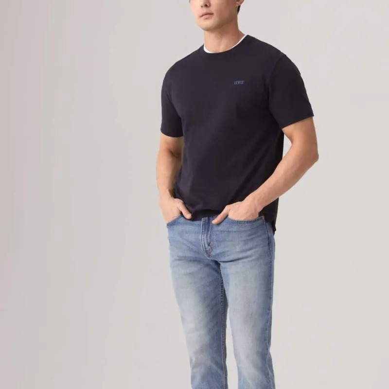 Levi's SS25 T Shirt Men's Dark Blue-4
