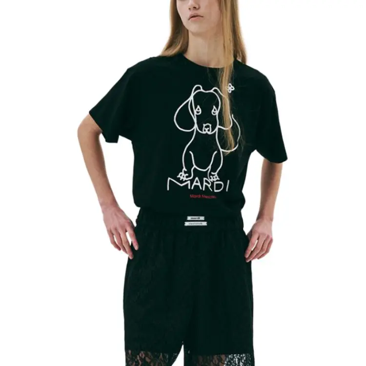 MARDI MERCREDI T Shirt Women's Black-1