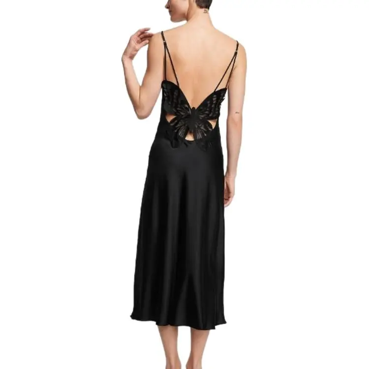 Victoria's Secret Nightgown Women's Black-2