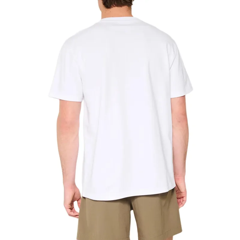 Hollister T Shirts Men White-2