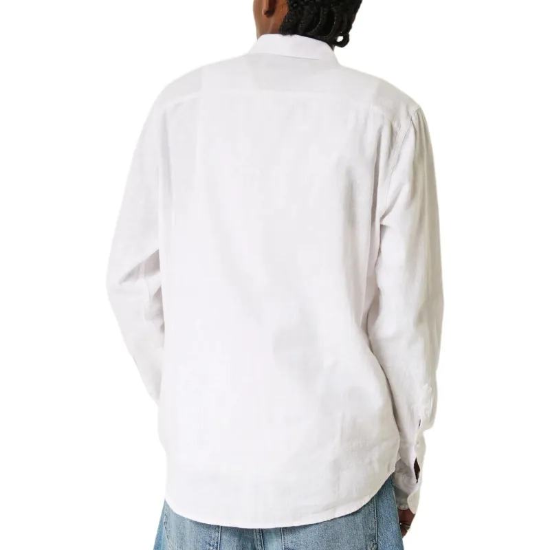 Hollister Shirts Men White-1