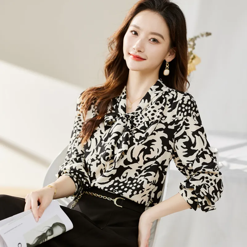 Hang Yi Court Shirt Women's Black-7