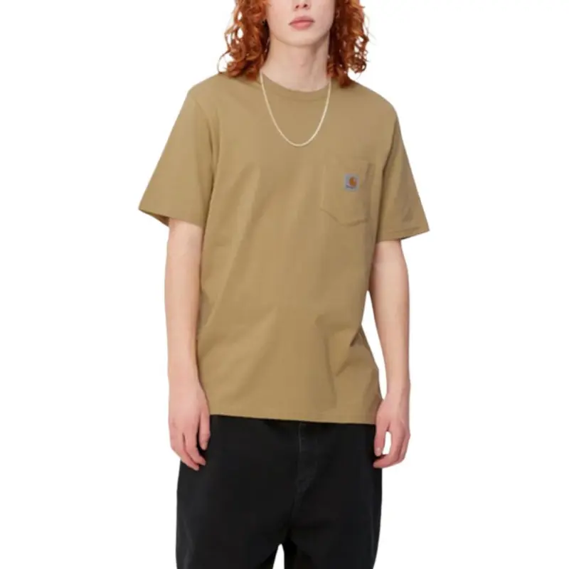 Carhartt WIP SS24 S/S Pocket T Shirt T Shirt Men's Khaki-3