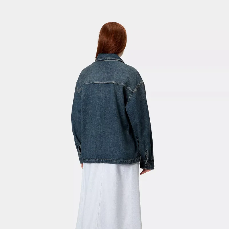 Carhartt WIP Lovilia Denim Shirt-2