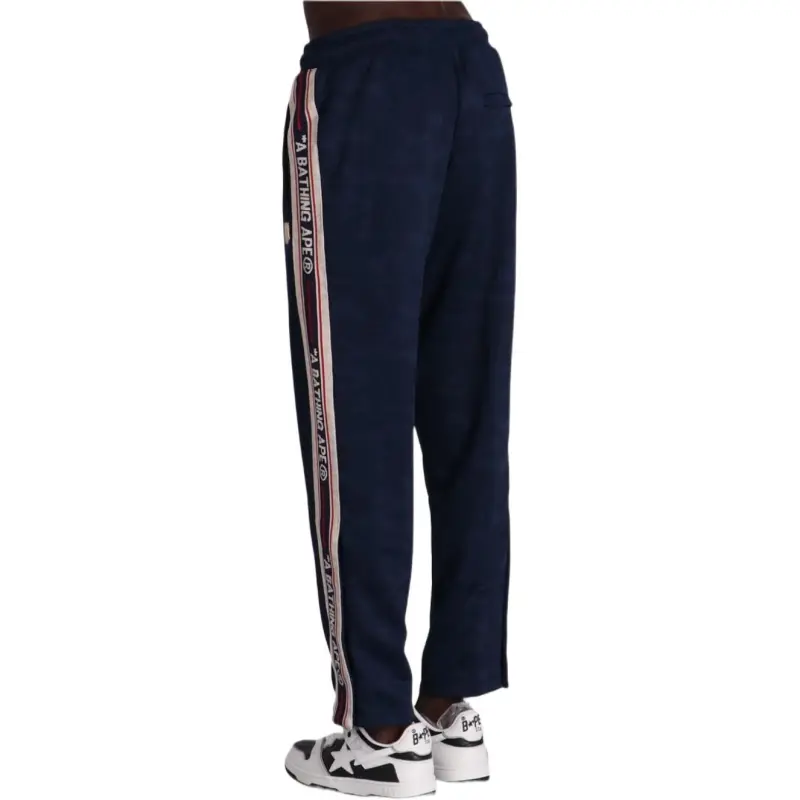 Bape Tonal Solid Camo Track Pants-4