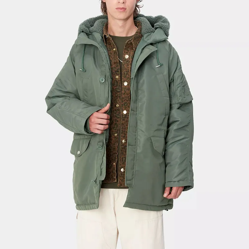Carhartt WIP Hooded Olten Parka-6