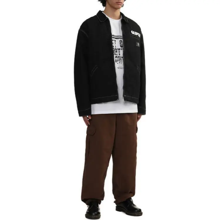 Carhartt WIP FW24 Cargo Pants Men's Coffee-3