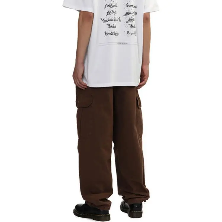 Carhartt WIP FW24 Cargo Pants Men's Coffee-4