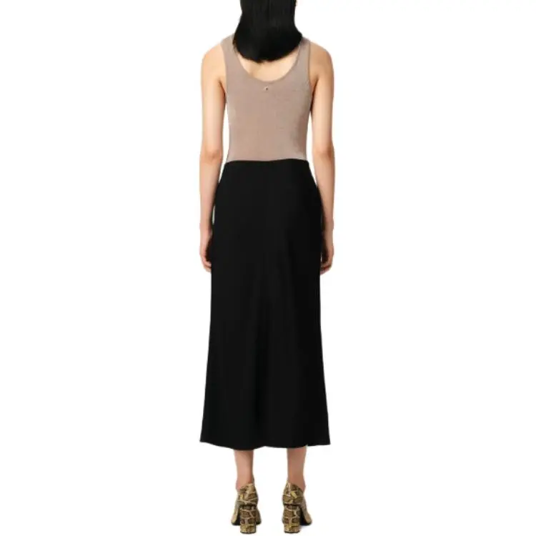 AMIPARIS Paris Straight Midi Skirt-2