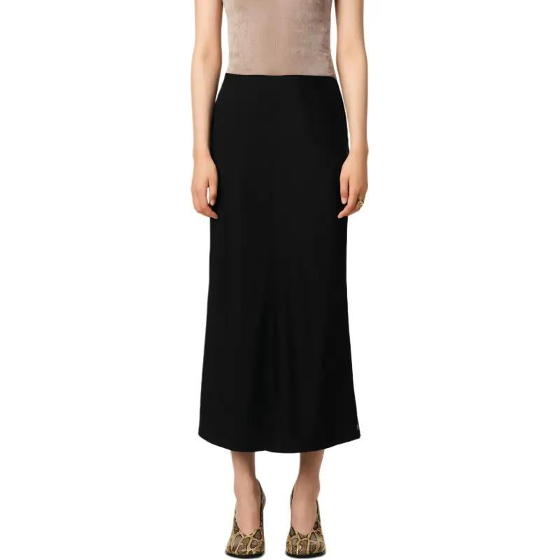 AMIPARIS Paris Straight Midi Skirt-3