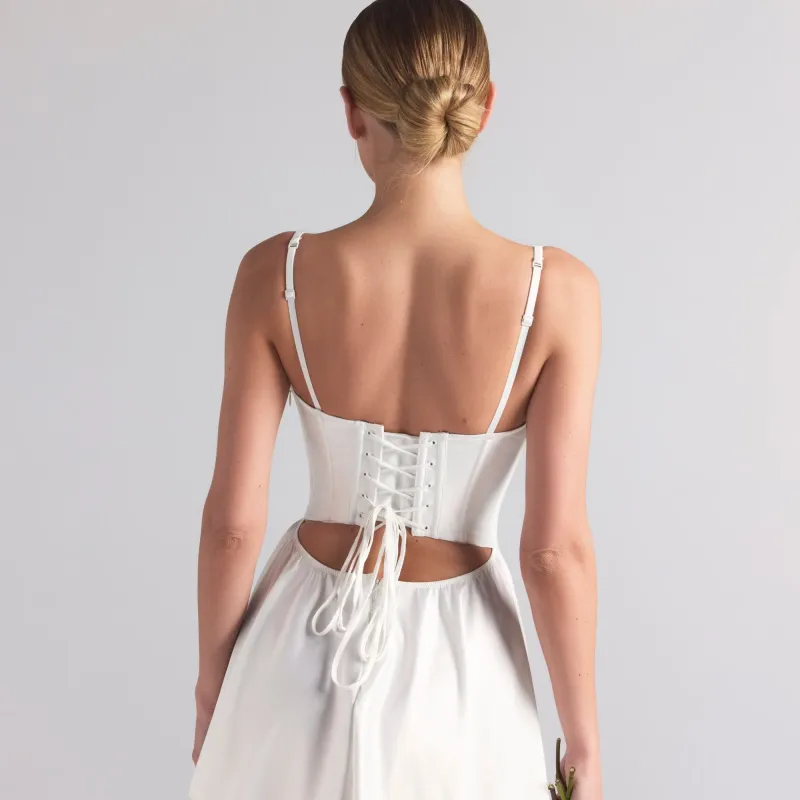 Skims Slip Dresses Women's Ivory/Ivory-4