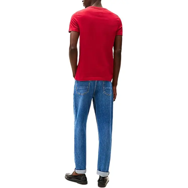 Tommy Hilfiger T Shirt Men's Red-3