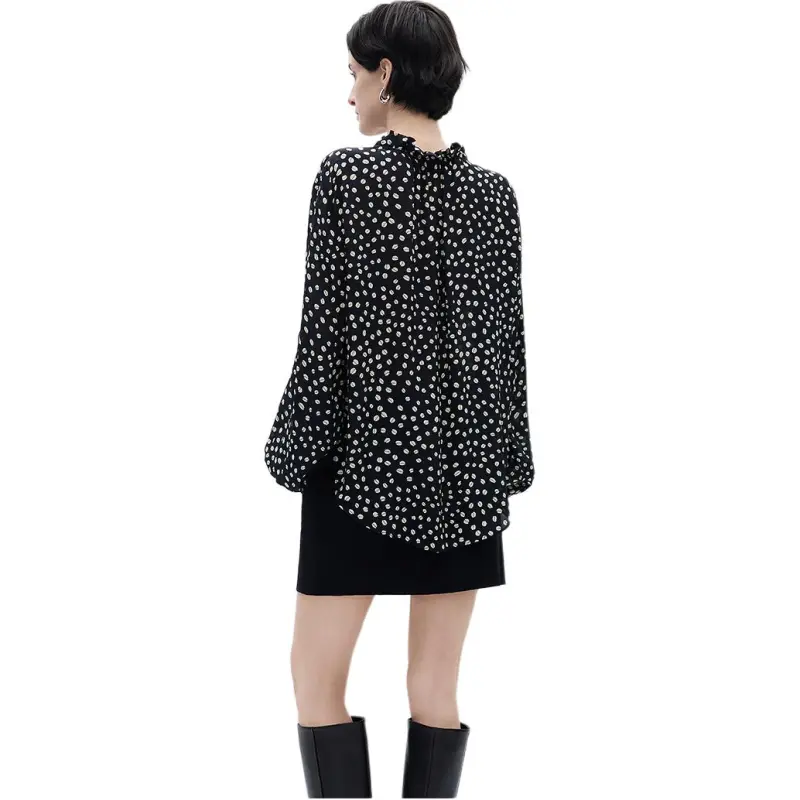 NAWEI Shirts Women's Black-3