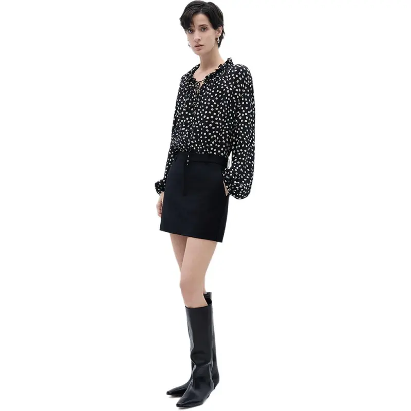 NAWEI Shirts Women's Black-1