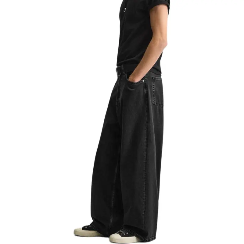 ZARA Jeans Men Black-4