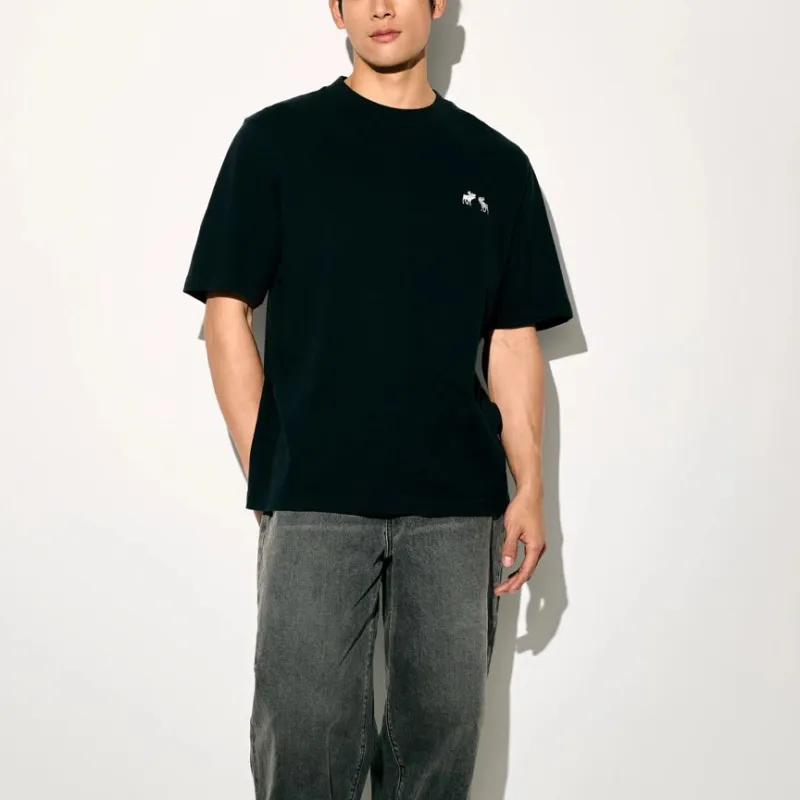 Abercrombie＆Fitch T Shirt Men's Black-1