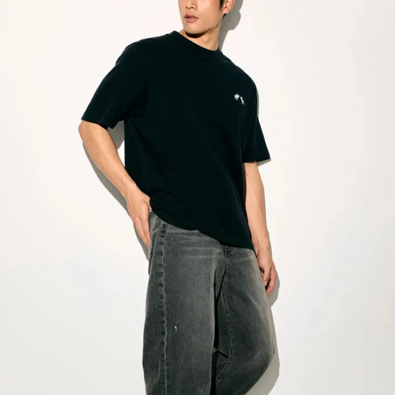 Abercrombie＆Fitch T Shirt Men's Black-4