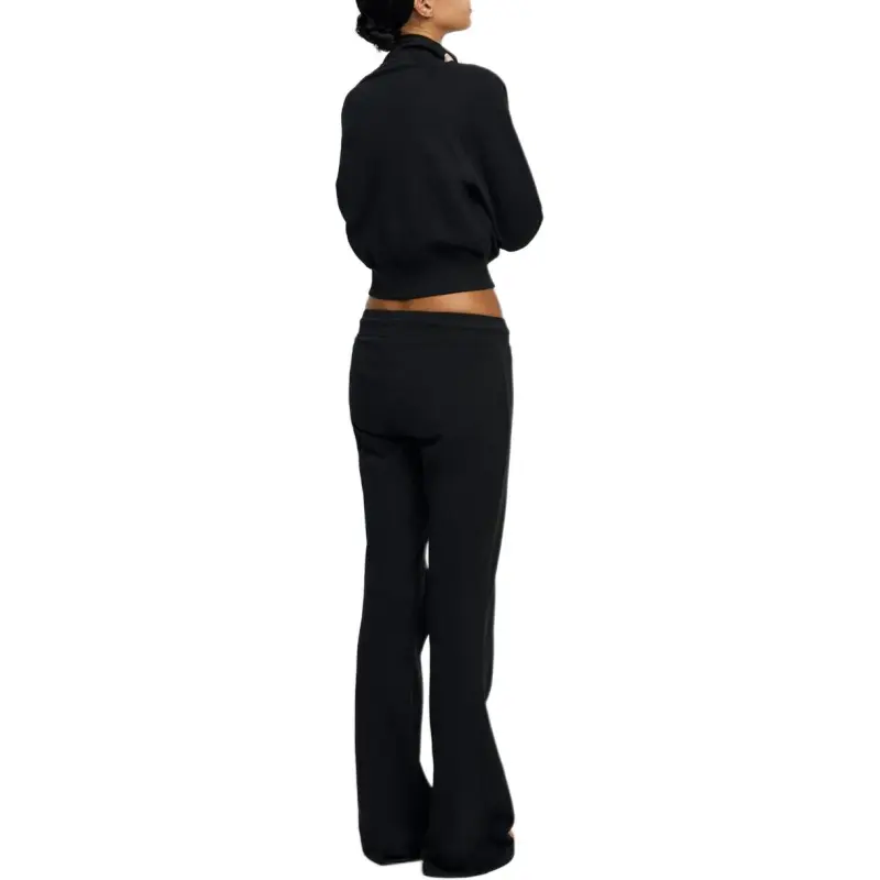 ZARA Casual Pants Women's Black-3