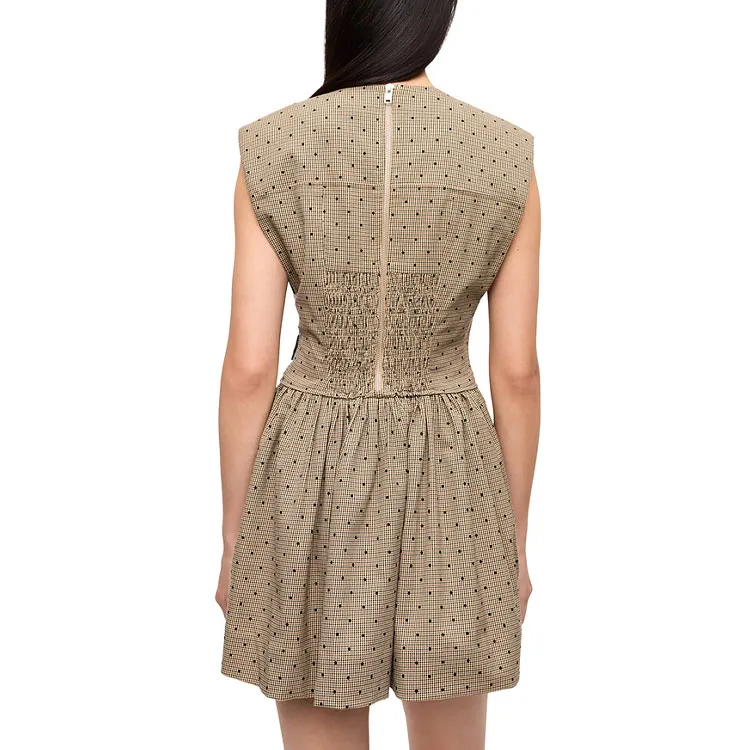 GANNI Polka Dot print Minidress-1
