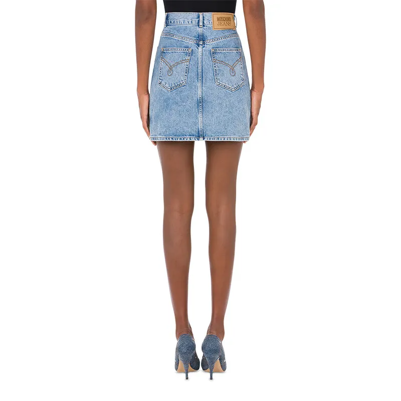 MOSCHINO Denim Skirt-1
