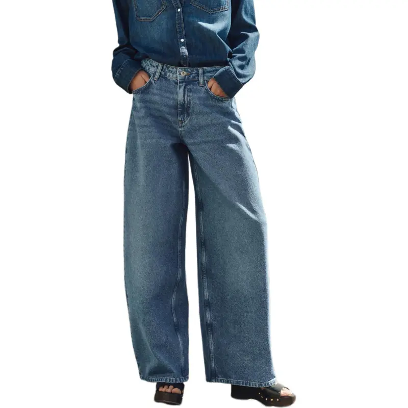 ZARA Jeans Women's Medium Blue-3