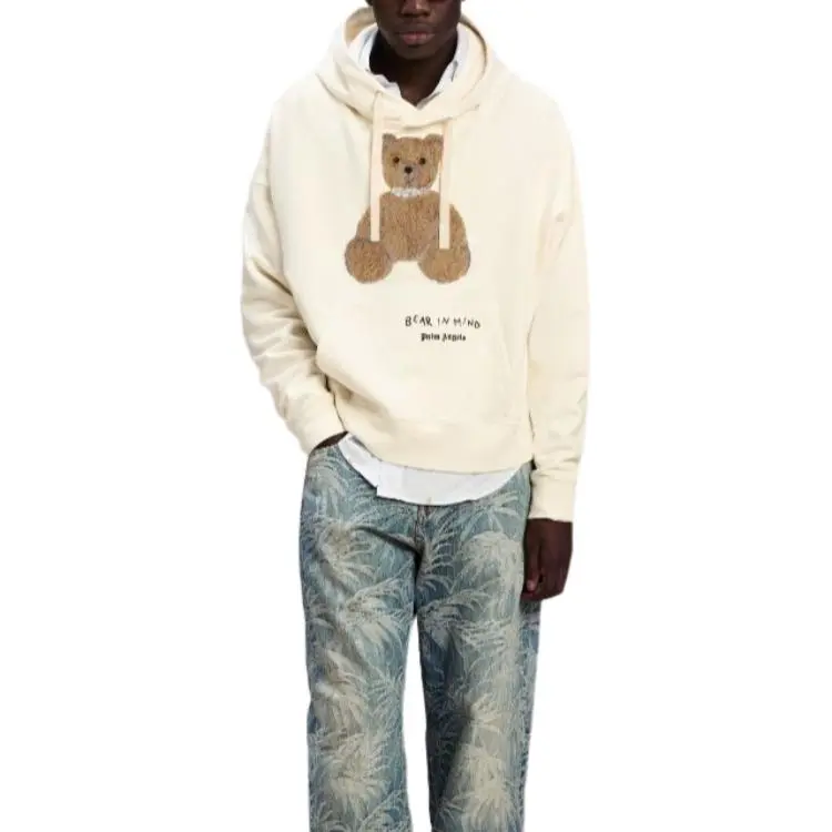 PALM ANGELS Bear In Mind Hoodie-3