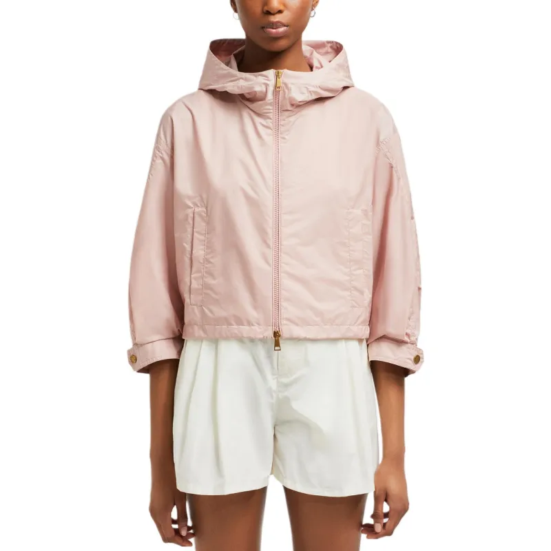 Moncler Vizille Zip Up Hooded Rain Jacket-1