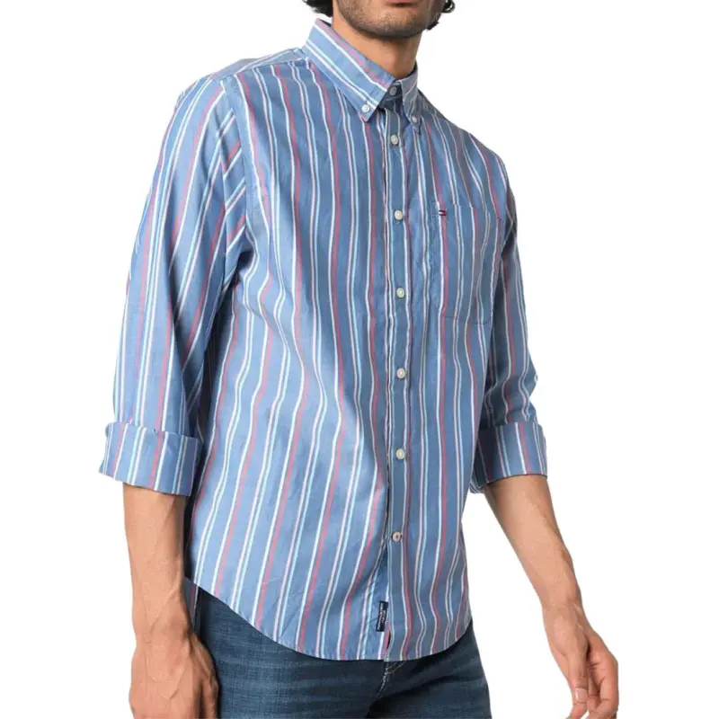 Tommy Hilfiger Shirt Men's Navy Blue-2