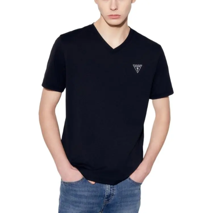 GUESS T Shirts Men Black-2