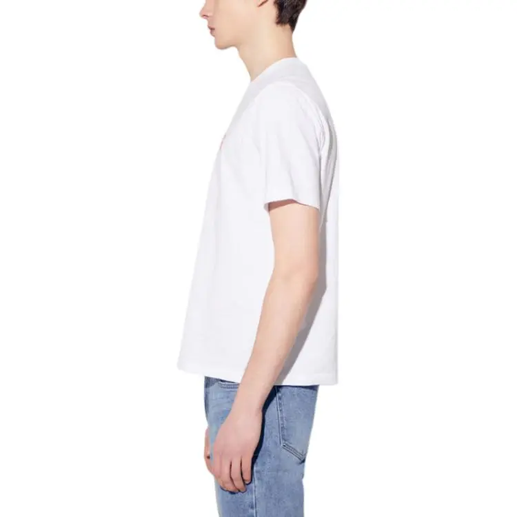 GUESS T Shirts Men White-4