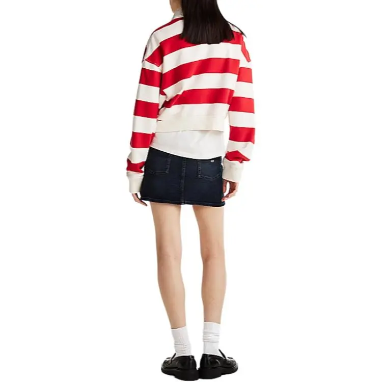 Tommy Hilfiger Polo Shirt Women's Red-1