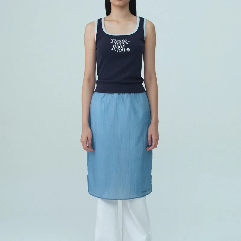 Rest&Recreation SS25 Tank Top Women's Marine Blue-3