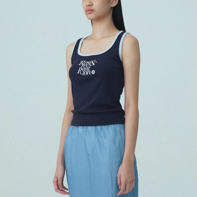 Rest&Recreation SS25 Tank Top Women's Marine Blue-4