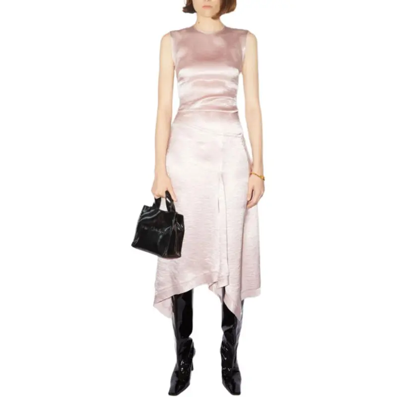 Acne Studios Sleeveless Dresses Women's Pink-4
