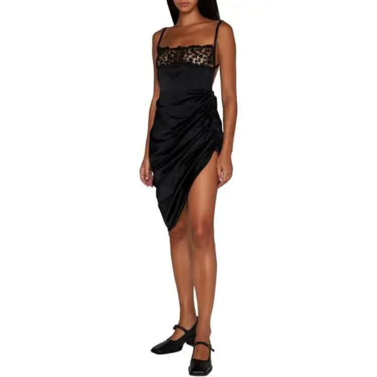 Jacquemus La Robe Saudade Mini Dress 'Black'-4