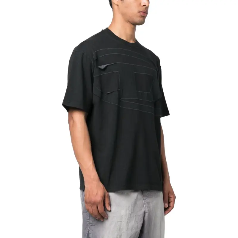 DIESEL T-Shirts Men Black-3