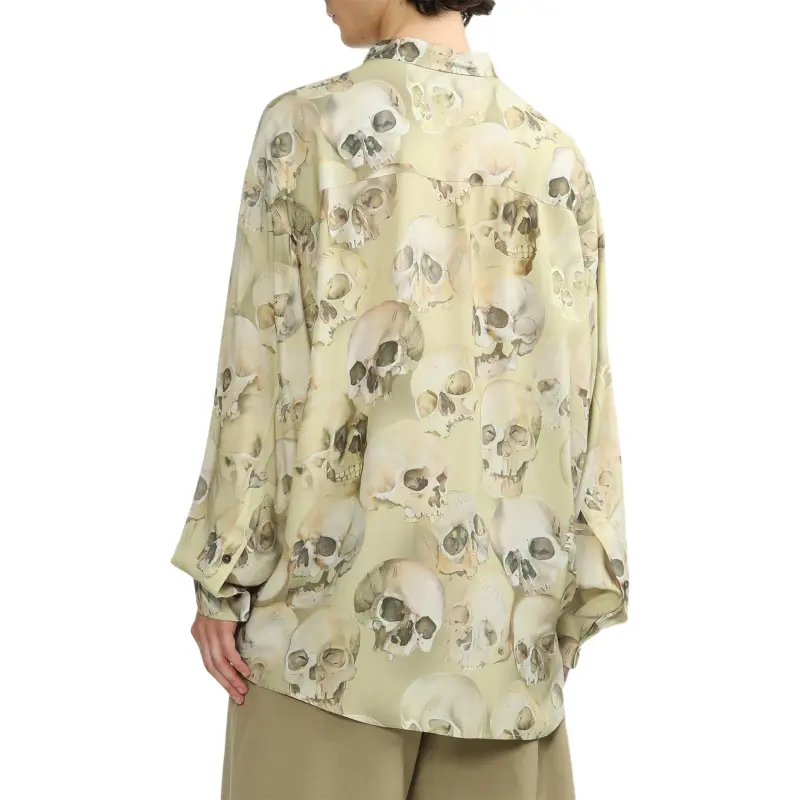 Magliano Fontanelle Skull Printed Shirt-3