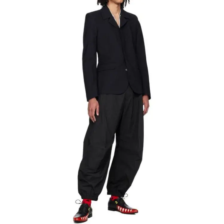 WALTER VAN BEIRENDONCK Cargo Pants Men's Black-3