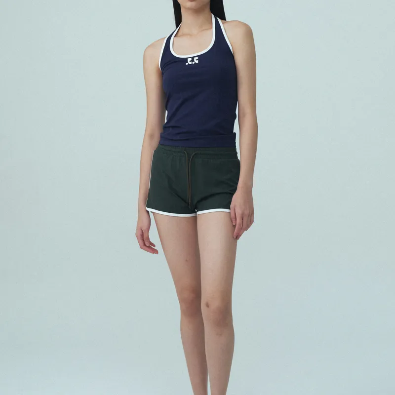 Rest&Recreation SS25 HALTER NECK SLEEVELESS Camisole Women's Marine Blue-5